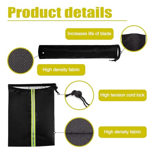 Image of 5-piece Car Side Mirror and Windshield Wiper Covers, Waterproof Sunproof 170T-210T Silver Coated Fabric, Front & Rear Side Mirror and Wiper Covers, Universal Fit for Most Cars (Black)