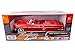 Motor Max 1:24 W/B American Classics 1958 Chevrolet Impala Convertible Diecast Vehicle for unisex-children, Red