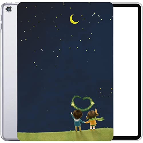 Image of DuraSafe Cases for iPad 5th 2017 6th 2018 Gen 9.7 Inch [iPad 5 6 Gen ] A1893 A1954 A1822 A1823 MRJN2HN /A MR7G2HN /A MR7F2HN /A MP2F2HN /A Printed Slim Hard Shell Protective Stand Cover - Night Sky