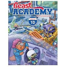NEW! Beast Academy 1D Math Guide and Practice combined volume