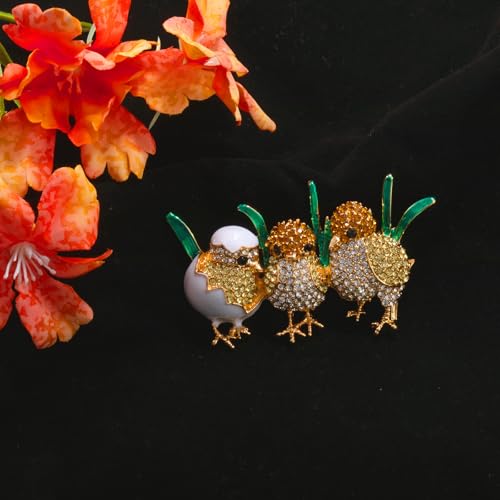 Image of Rhinestone /Enamel Animals Brooch and Pin for Women Elegant Animals Brooches Dress Accessories Birthday Gifts for Mom Wife