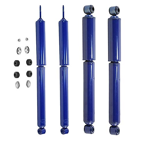 NEW Front & Rear Shock Absorbers Monroe Matic Plus For Jeep Wrangler 1987-1995