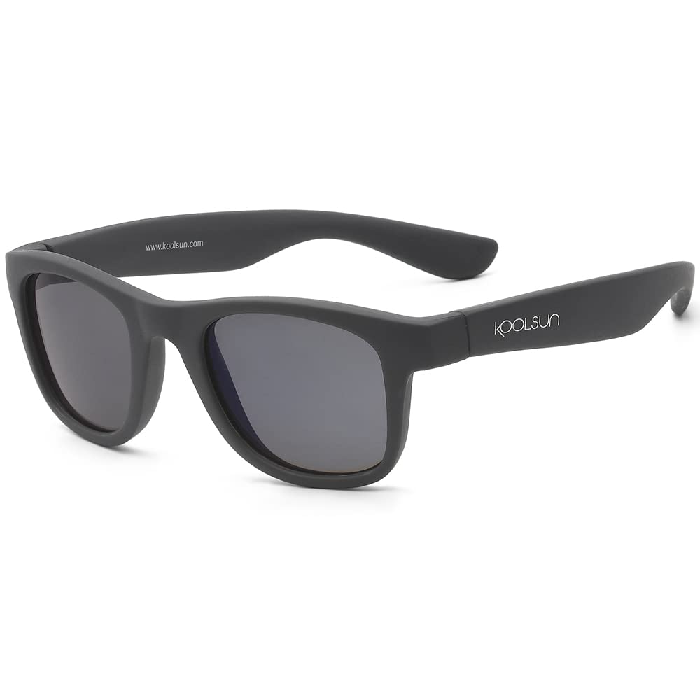 Koolsun Gunmetal - Wave - Kids Sunglasses - 1-5 Years - Uv400 - Category 3