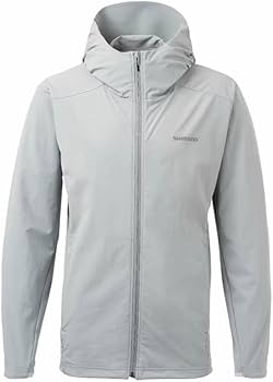 シマノ　テックフーディーWJ-020W/フィッシングウェアパーカー Amazon.co.jp: [シマノ] テックフーディー グレー WJ-020W S