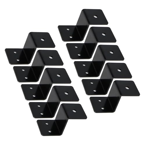 Support d angle noir charges lourdes pour reparer une armoire instable