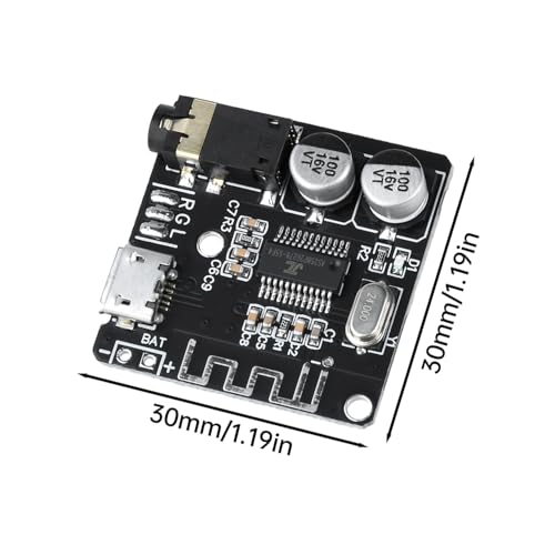 image for Aideepen 5PCS BT 5.0 Stereo Audio Receiver Module, 3.7-5V MP3 Decoder 