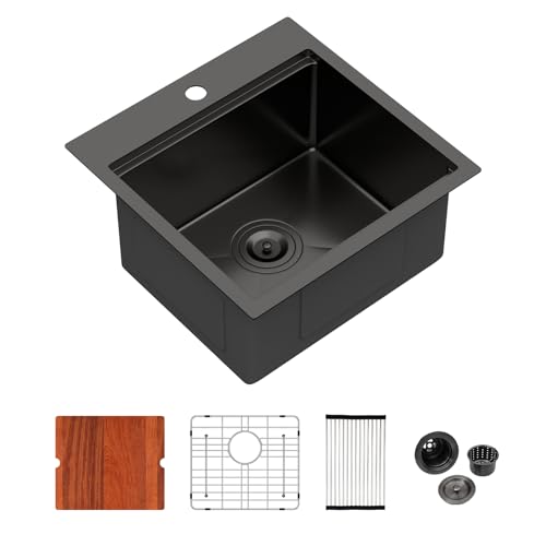 Logmey 18×18 Black Drop In