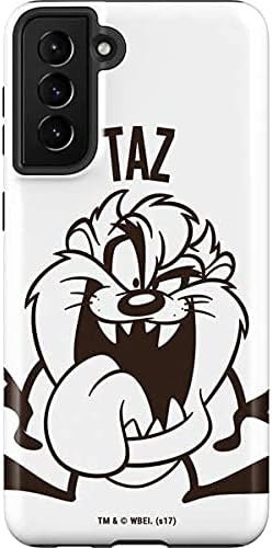 Skinit Pro Phone Case Compatible with Galaxy S21 FE - Officially Licensed Looney Tunes Taz Big Head Design