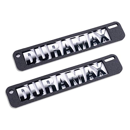 Image of 2019-2021 New Duramax Emblems Badge for Silverado (Silver)