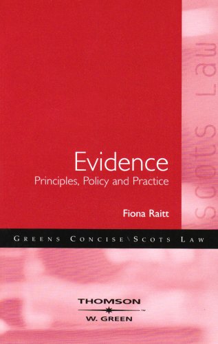 Télécharger Evidence - Principles, Policy and Practice PDF