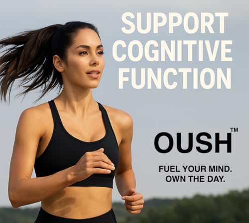 OUSH Organic Lions Mane Supplement 4000mg with Ashwagandha, Vitamin B Complex, 60 Vegan Capsules - Lion's Mane Mushroom 10-in-1, UK Made for Mental Performance, ADHD Supplement & Nervous System - Image 3