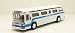 Classic New York City Bus Diecast by Kinsmart