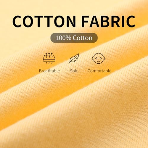 Image of 6-Pack Cotton Basic Kid Tank Tops Soft Boys Girls Sleeveless Tank Tops | 100%Cotton Basic Kids Undershirts,Casual Solid Girls Boys Tank Tops,Soft Breathable Unisex Toddler Tank Tops
