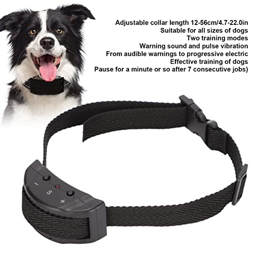 Coleira Anti Latido para Cães 2 Modos Inteligente Automático Multifuncional Coleira Anti Latido para