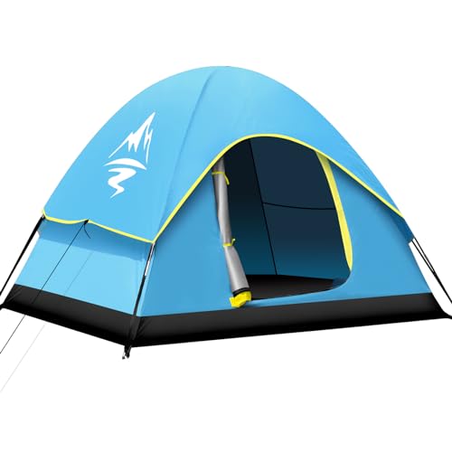 GLADTOP Campingzelt, Kuppelzelte für 1-2 Personen, Outdoor Zelt mit...