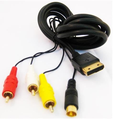 Dreamcast Audio/ Video Cable with S-Video feature