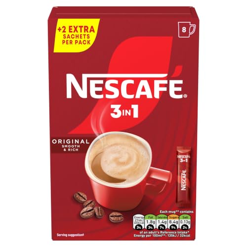 NESCAFÉ 3 IN 1s Original (1 Pack 8 Drinks)
