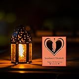 Personalised Copper 7th wedding anniversary gift for her him husband wife 22nd anniversary Present for couple Wedding anniversary present Girlfriend gift (Copper) - Image 5