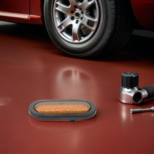 Luces estroboscópicas LED para vehículos de carga pesada y pick-up amarillo 7