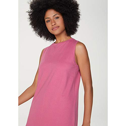 Vestido Básico Midi Com Fenda