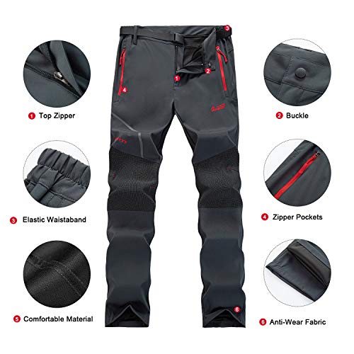 LHHMZ Pantaloni da trekking Uomo Outdoor