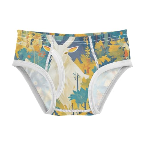 KLL French Farmhouse Goat Boys Toddler Soft Underwear Briefs Cute Undies