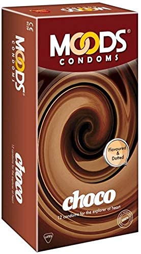Moods Choco Condoms pack 5 (set of 12=60pcs)[Expiry Date=06/2021]-image-23