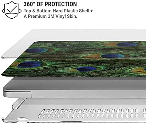 Skinit Case + Skin Compatible with MacBook Pro 13in M1 (2021) Originally Designed Peacock Design