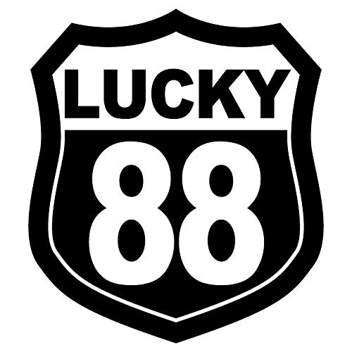 Amazon.co.jp: nc-smile 数字 ステッカー タイプA ブラック S