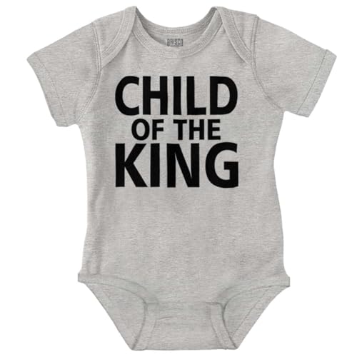 Brisco Brands Child of the King Christian Religious Baby Romper Boys or Girls