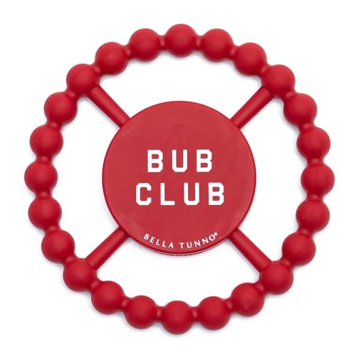 Image of Baby Teether by Bella Tunno, Silicone Teethers for Babies 3-6 months, 6-12 months, Baby Toys, Pacifier, Teething Relief, Boys, Girls, Bub Club
