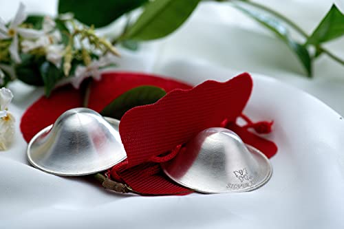 Os copos de amamentação prateados originais, protetores de mamilo para amamentação recém-nascida, pr