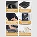 Leather Car Armrest Box Cushion for Mercedes Benz/AMG E-Class Sedan W210 W124 Saloon Sedan/E63/E63S/E53/E 350/300/260 Universal Car Center Console Mat Waterproof Center Console Armrest Mat