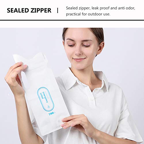 EXCEART 4 Pcs Sacos de Urinol DescartÃ¡veis â€‹â€‹Sacos de Xixi PortÃ¡teis Sacos de VÃ´mito para Via