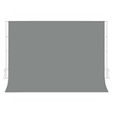 Fotohintergrund Grau 2 x 1,5 m von jiuzcare