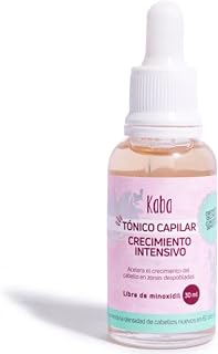 KABA Tónico Capilar Crecimiento Intensivo | Suero Natural para cabello más grueso, sano y fuerte