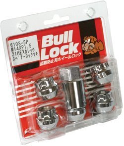 BULL LOCK �u�����b�N �ђʃ��b�N�i�b�g 5���� ���b�L M14×P1.5 �S��18mm/60°�e�[�p�[ �����N��100�E200/���N�T�XLS460/KB1���W�F���h�Ȃ�