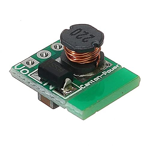 Techtonics 1.5V to 5V DC-DC Boost Converter Module Step Up Board for 1.8V 2.5V 3V 3.3V 3.7V 4.2V