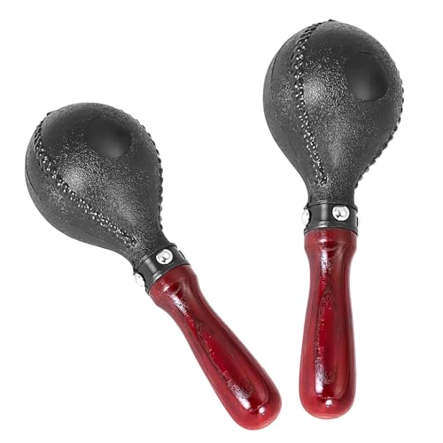 Musiin Professional Maracas for Musicians Vibrant Rattle Percussion Shakers with Ergonomic Wooden Handles - Versatile & Durable for Live Performance, Recording, and Education