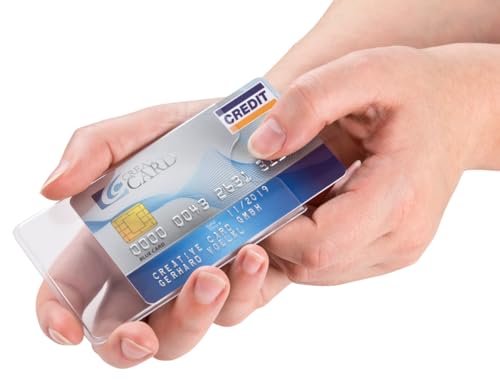 Protège carte bancaire transparent rigide BE-HOLD pour Navigo et Vitale - 2