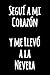 Seguí a mi Corazón y me Llevó a la Nevera: Cuaderno Blanco con Líneas | Diario en blanco y negro con una cita graciosa | Cuaderno de humor de cocina forrado para escribir (Cuaderno Rayas)