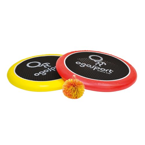Schildkröt Funsports Softdisc Ogo Sport Set, Standardgrösse, rot, gelb, durchmesser 29 cm, 970117 Schildkröt Funsports Softdisc Ogo Sport Set, Standardgrösse, rot, gelb, durchmesser 29 cm, 970117