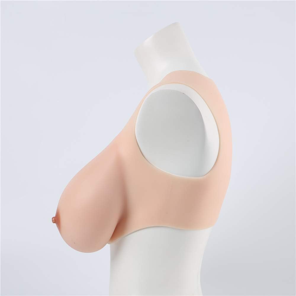 Protesi mammarie in silicone for travestiti - CDEGHI Cup Seni finti realistici Piastre for travestiti Cosplay(H)