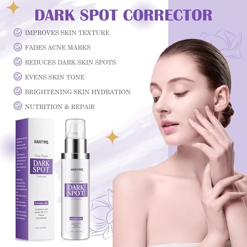 HANYWIL Dark Spot Remover for Face & Body Serum - 2% Retinol + 5% Niacinamide + Vitamin C for Face & Body, Melasma & Hyperpigmentation Treatment,Dermatologist Tested,1.7 Fl Oz — view 5