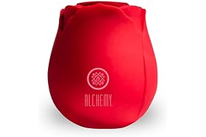 Alchemy Rosebud Luxury Air-Pulse Massager - Red: Ultimate Relaxation and Muscle Rejuvenation