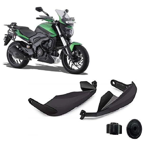 Image of Unbreakable Hand Palm Protector Wind Deflector Handguard for Dominar 400 (Black)