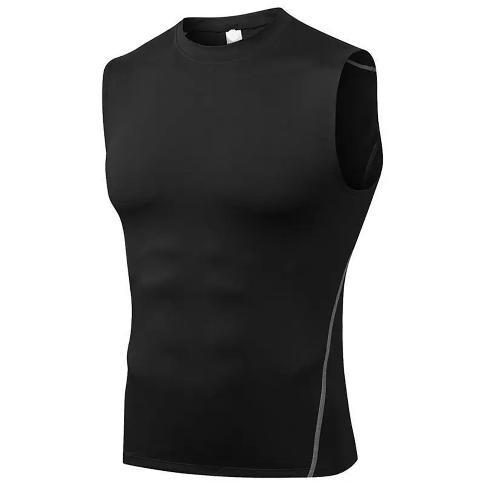 Canotta Sportiva Per Uomo Maglietta da palestra da uomo Bodybuilding Canotta da basket Canotta da uomo Camicia senza maniche a compressione ad asciugatura rapida Canottiere da fitness Canottiera Abbig