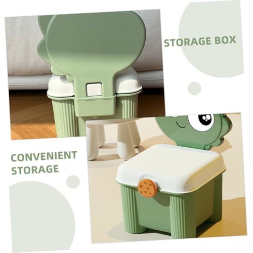 Boîte de rangement pour blocs de construction avec couvercle amovible