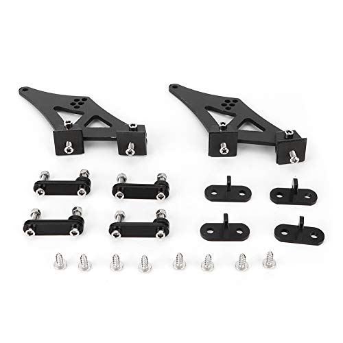 Spoiler Mounting Brackets,5  Universal Car CNC Aluminum Alloy Rear Wing Trunk Racing Tail Spoiler Legs Mount Brackets
