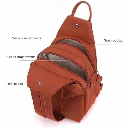 Vovtva Street Lite Chic Versatile Travel Bag, Vovtva 2025 Backpack Chest Bag Double Zipper Large Capacity, Waterproof3